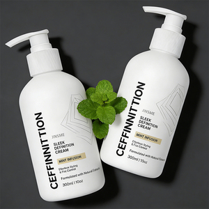 OEM ODM Hair <b>Styling</b> Cream 300ml Peppermint Oil Castor Oil Smoothing Long Lasting <b>Styling</b> Normal Hair Care - Product Image 5