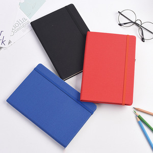 Elastico in pelle taccuino con copertina rigida personalizzabile settimanale Agenda Agenda diario stampa per gli studenti del personale dell'ufficio - Product Image 3