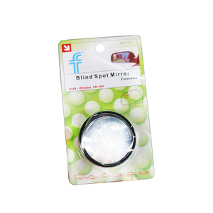 Convex Rearview <b>Mirror</b> 360 Degree Wide Angle Clear Vision Car Blind Spot Assistant Universal Fit Black ABS <b>Plastic</b> - Product Image 4