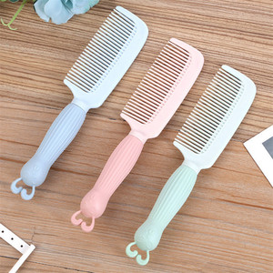 Korean Style Cartoon Bunny <b>Hair</b> <b>Comb</b> Anti Static Plastic For Girls Adults Children Curly <b>Hair</b> Smoothing Gift - Product Image 1