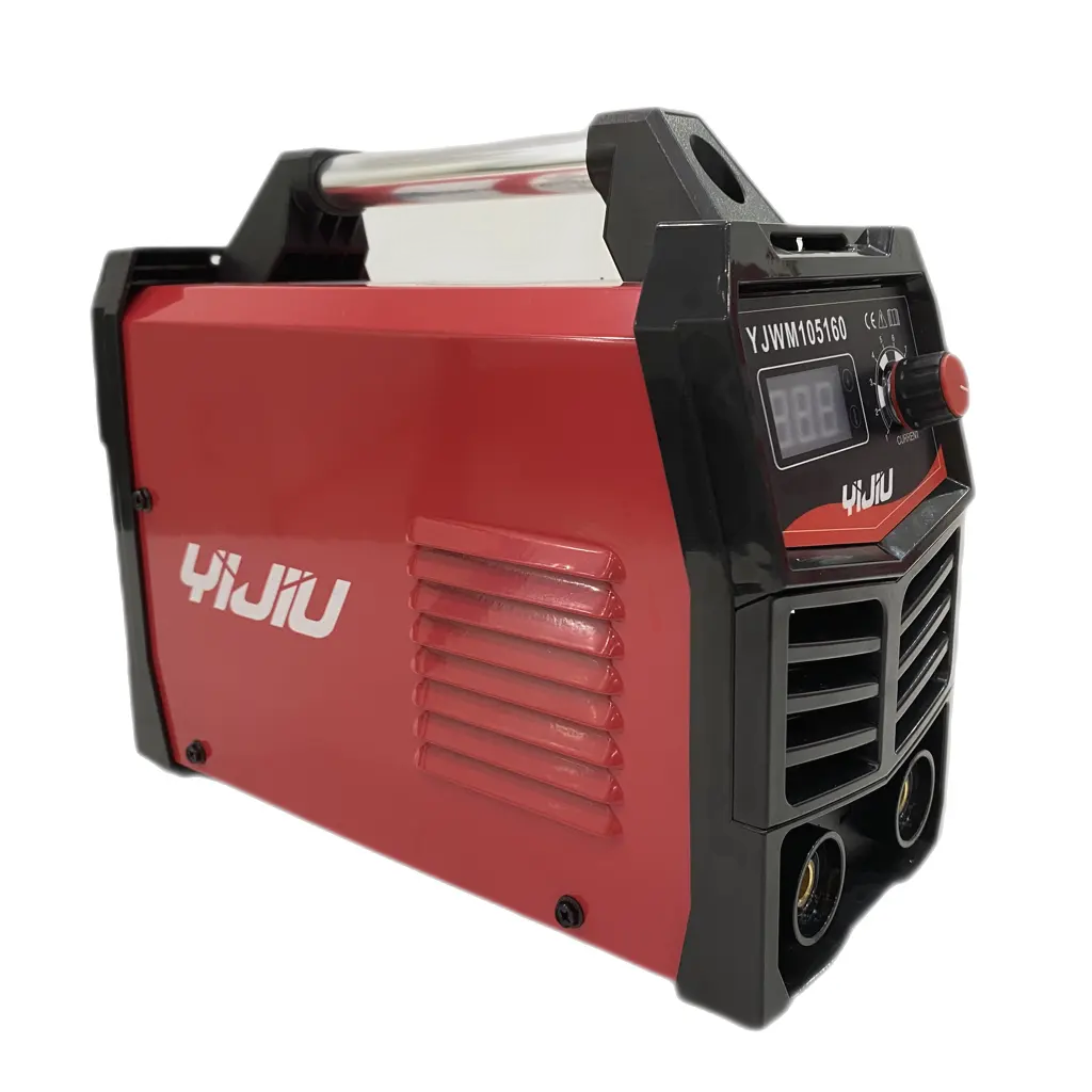 Yijiu xách tay 110V/220V 105A/160A điện áp kép ARC thợ hàn IGBT biến tần dễ dàng để hoạt động thả MMA máy hàn