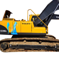 Machinerie de construction lourde VOLVO 290 Excavatrices d'occasion 360 350 290 250 240 210 Fourniture personnalisée 29000kg Prêt à l'exportation
