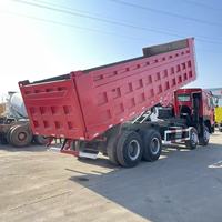 Sinotruk HOWO Camión Volquete de Minería Usado, Ligero y Pesado, 6x4/8x4, Diésel, 10-12 Ruedas, con Caja de Carga y Mezcladora de Concreto