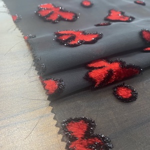 Warp Knit 100% <span class=keywords><strong>Polyester</strong></span> Đôi Đan Lưới Vải Cho Quần Áo - Product Image 2