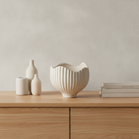 Vente en gros : Pot cylindrique en céramique à glaçure réactive, texture unique, pour bougies et autres usages domestiques et événementiels, direct usine