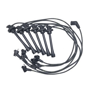 Câble d'<span class=keywords><strong>allumage</strong></span> en silicone, <span class=keywords><strong>haute</strong></span> <span class=keywords><strong>tension</strong></span>, pour toyota 1GFE Mark2 GX90 Land Cruiser, 90919 — 21562, ap02 - Product Image 1