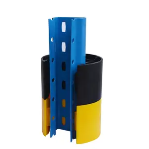 Warehouse Pallet Rack Safety Equipment Plastic Upright Protector Rubber Column Guard for 2024 promotion