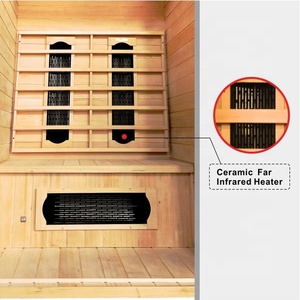 ไม้ที่เป็นของแข็งอินฟราเรดห้องซาวน่า<span class=keywords><strong>G2T</strong></span> Hemlockไม้ซาวน่า - Product Image 2