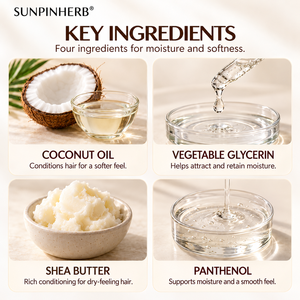 Sunpinherb มานูก้าน้ำผึ้งมาฟูระมาสก์ให้ความชุ่มชื้นอย่างเข้มข้นผมหยิกแห้ง340ก. มีในสต็อกขายส่งจากโรงงาน - Product Image 3