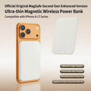 Pour <span class=keywords><strong>Apple</strong></span> 17 Air, charge magnétique sans fil, charge rapide, ultra-mince, compact, portable, <span class=keywords><strong>batterie</strong></span> externe de grande capacité 4500 mAh - Product Image 4