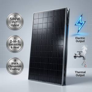 <span class=keywords><strong>Panneau</strong></span> solaire hybride PVT 580W 2-en-1 pour l'électricité et l'eau chaude, collecteur à plaque plate pour le <span class=keywords><strong>chauffage</strong></span> des hôtels et des piscines commerciales - Product Image 1