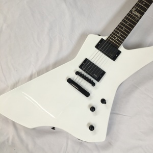 <span class=keywords><strong>Guitarra</strong></span> Eléctrica <span class=keywords><strong>ESP</strong></span> Snakebyte, Caoba y Palisandro con Incrustaciones de Puntos, 22 Trastes, Fondo de Arce Blanco Brillante, Pastillas HH, 6 Cuerdas, 4/4, Estuche de Espuma, Envío Rápido - Product Image 1