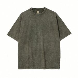 Design Loose Fit Graphic or Blank Options 230g Streetwear Style Cotton T-<b>Shirts</b> - Product Image 5