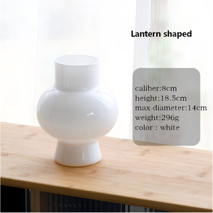<span class=keywords><strong>Vase</strong></span> à fleurs en verre transparent en forme de lanterne, noir, blanc, rose, bleu, jaune clair, <span class=keywords><strong>vert</strong></span>, rouge foncé, pour la décoration de table de mariage - Product Image 4