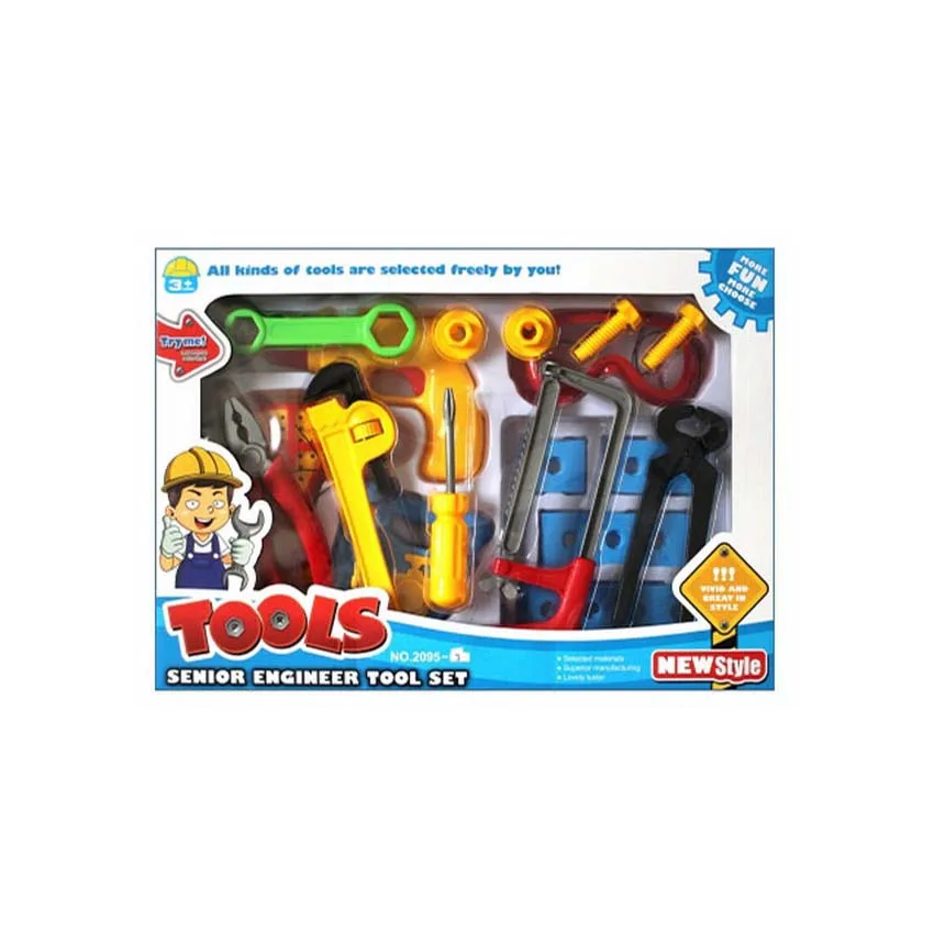 Набор детских пластиковых инструментов, игрушка для дошкольного обучения, игрушечные инструменты