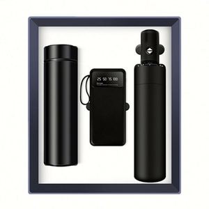 Set de Regalo Corporativo de Lujo 2025: Termo 3 en 1, Masajeador de Cuello, Batería Externa con Soporte para Teléfono - Product Image 5