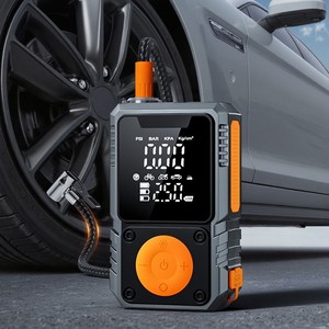 Nouveau Compresseur d'Air Portable Sans Fil 14,8V 60W 3-150 PSI avec Écran LCD et Démarreur de Voiture, Recharge Type-C (Modèle 2026) - Product Image 5