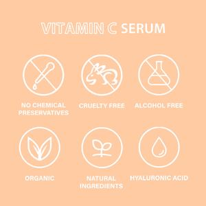 Facial <b>Serum</b> Halal Approved Private Label Anti Aging Hyaluronic Acid Niacinamide <b>Vitamin</b> <b>C</b> <b>Serum</b> for Face - Product Image 5