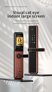 An ninh không dây máy ảnh lổ Nhìn Trộm <span class=keywords><strong>Wifi</strong></span> thẻ App tiên tiến đ<span class=keywords><strong>i</strong></span>ện tử kỹ thuật số thông minh NFC cửa khóa thông minh - Product Image 3