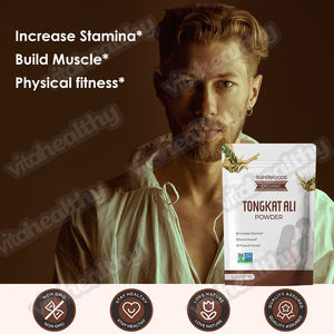 Vitahahealthy OEM ODM <span class=keywords><strong>Tongkat</strong></span> <span class=keywords><strong>Ali</strong></span> Pó Suplemento <span class=keywords><strong>Bulk</strong></span> Atacado Natural 200:1 <span class=keywords><strong>Tongkat</strong></span> <span class=keywords><strong>Ali</strong></span> Raiz Pura Extrair Pó Instantâneo - Product Image 3