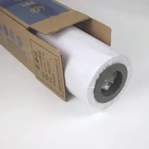 Rolo de vinil de PVC branco para impressão, transparente e fosco, vinil autoadesivo com cola permanente, do fabricante da China