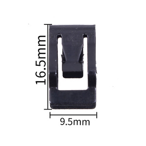 Auto Fastener <b>Clip</b> 9.5x16.5mm Universal <b>Car</b> Dashboard Mounting Retainer For Replace Repair - Product Image 1