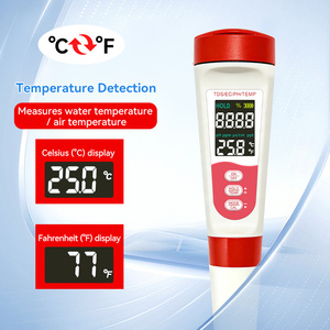 <span class=keywords><strong>Testeur</strong></span> de qualité de l'<span class=keywords><strong>eau</strong></span> électronique portable avec écran LCD rétroéclairé, précision 0,05, 4 en 1, PH EC, pour aquarium, <span class=keywords><strong>piscine</strong></span>, hydroponie - Product Image 4