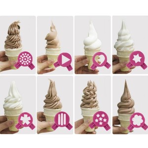 Kelen Máy Bán Chạy Nhất Chất Lượng Cao Swirl Ice Cream Máy Máy Ice Cream - Product Image 6