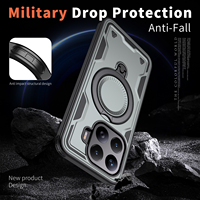 Funda con Anillo OMEVE para Xiaomi 17T Pro, 17T, 15T, 17 Pro Max, Resistente y Robusta, con Parachoques Magnético para Xiaomi 14T Pro, 14T