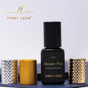 Pinky Leem Professional Salon Use Fast Dry Eyelash Extension Adhesive Glue 0.3 0.5s Lash Glue Low Fume Private Label Service - Product Image 6