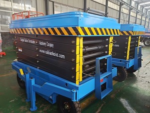 Platform Lift Gunting Listrik Bersertifikasi CE untuk Pekerjaan di Ketinggian - Product Image 2