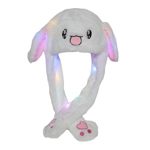 Gorro <span class=keywords><strong>de</strong></span> Conejito Rosa <span class=keywords><strong>con</strong></span> <span class=keywords><strong>Orejas</strong></span> Móviles, <span class=keywords><strong>Pikachu</strong></span> Saltarín, Gorro <span class=keywords><strong>de</strong></span> Peluche Divertido, Juguete <span class=keywords><strong>de</strong></span> Dibujos Animados Kawaii para Niñas, Regalo para Niños y Adultos - Product Image 3