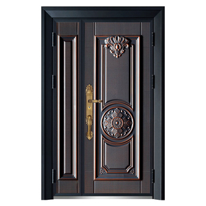 Puerta de Tanque de Aluminio Fundido Texturizado de Lujo con Excelente Sellado para Proyectos de Entrada a Villas y Propiedades Inmobiliarias - Product Image 5
