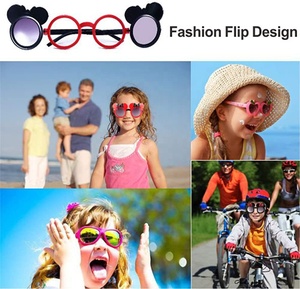 Gafas de sol de lujo para niños, lentes de sol infantiles de protección UV con dibujos animados, estilo flip, <span class=keywords><strong>Mickey</strong></span> y Minnie, regalo para niños, <span class=keywords><strong>2022</strong></span> - Product Image 6