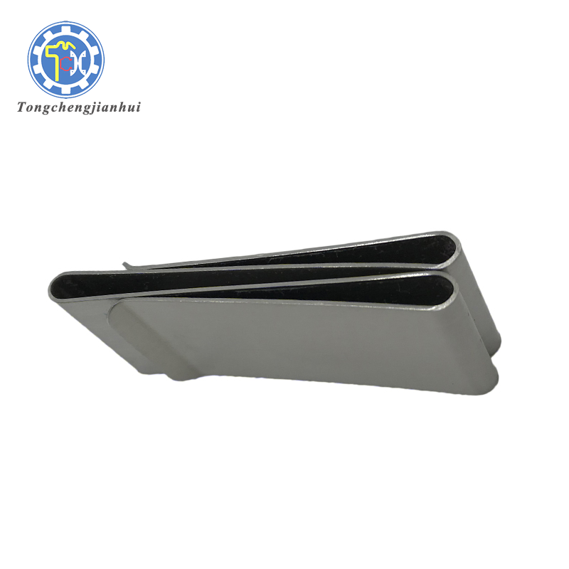 Зажим для денег с золотым или серебряным покрытием из нержавеющей стали