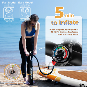 Tabla de <span class=keywords><strong>Paddle</strong></span> Inflable PoeticExist EAGAR <span class=keywords><strong>11</strong></span> de 3.3m, Fácil de Plegar, Extra Ligera, Anti-UV, Antideslizante, de Alta Presión - Product Image 3