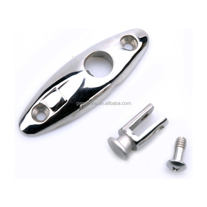 Accessoires de bimini pour <span class=keywords><strong>bateau</strong></span> en acier inoxydable 316, quincaillerie marine, charnière de pont pivotante à 360 degrés avec goupille amovible - Product Image 4