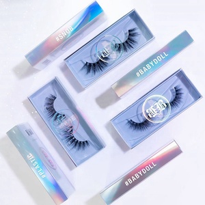 Individual Eyelashes <strong>Mink</strong> <strong>Lashes</strong> Wholesale 100% Wispy <strong>Mink</strong> Eyelashes Cruelty Free Full Strip Eyelashes - Product Image 1