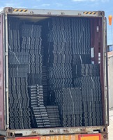 Grilles de renforcement au sol Grille d'herbe de gravier/grille d'herbe hexagonale en plastique d'allée de stabilisation 500*500*40mm