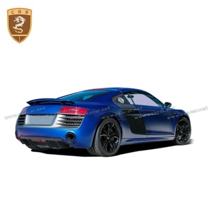 Diffuseur de lèvre de pare-chocs arrière R8 V10 en fibre de carbone véritable de style <span class=keywords><strong>OEM</strong></span> pour <span class=keywords><strong>Audi</strong></span> - Product Image 6