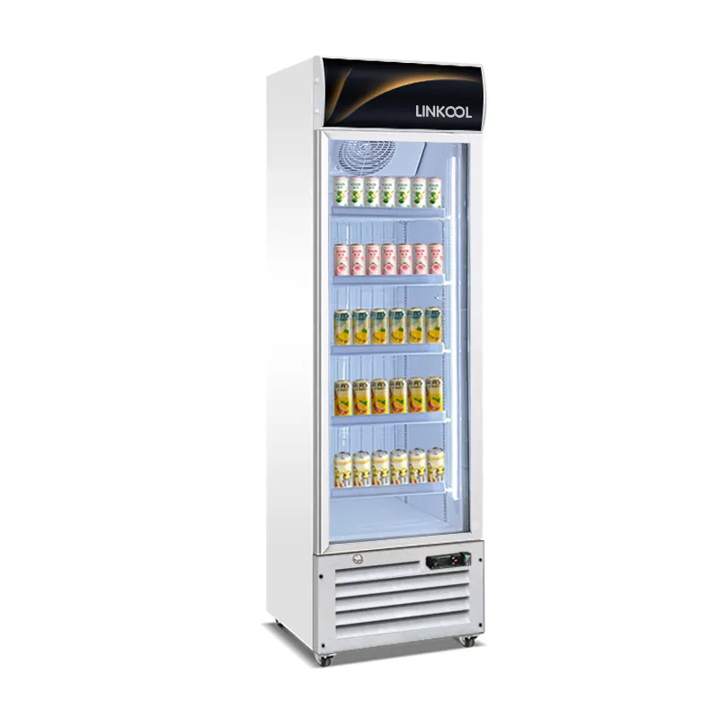 Торговый автомат для супермаркетов, винные пивные напитки, вертикальный дисплей, охлаждающий холодильник, холодильники для продуктов и напитков