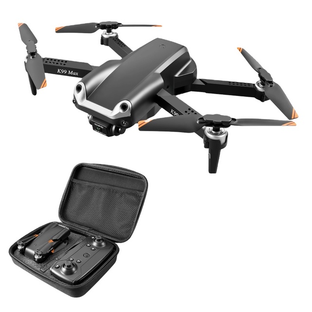 Wholesale New Sky Fly 2021 K99 Max OAS Air2 4k Profesional 2.4G WiFi Dual Camera Foldable RC Quadcopter Avoidance Function