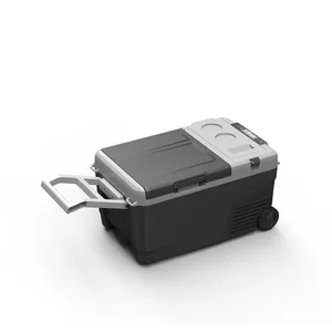 M30 dc Compressor small Capacity 12 Volt portable Car Fridge Freezer compact 30L electronic camping dual-zone refrigerator