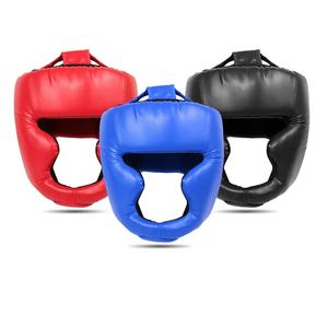 อุปกรณ์ป้องกันศีรษะสำหรับกีฬาซานด้า คิกบ็อกซิ่ง เทควันโด สำหรับผู้ใหญ่และเด็ก รวมถึงหมวกกันน็อคสำหรับชกมวย  แบบหนาพิเศษ สำหรับฝึกซ้อมและป้องกัน - Product Image 2