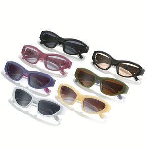 Gafas de Sol Deportivas Punk de Lujo con Logotipo Personalizado, Protección UV400, Estilo Y2K, Gafas de Sol Cat Eye para Mujer - Product Image 6