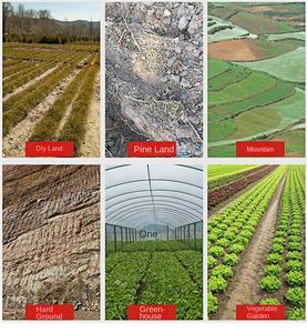 Tractor Attachment Ditcher Trencher Drainage Sloot Machine Motor Versnellingsbak Versnelling 1800Mm Werkdiepte 100-500 M/h Snelheid Gemakkelijk - Product Image 5