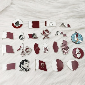 Pin Magnético Personalizado con Bandera de Países de Oriente Medio, Esmalte Duro - Product Image 6