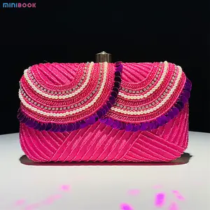 Minibook New Arrival Fashion Ladies Shiny Crystal Bling Hand Bags Party Wedding Purse Evening Handbags Party Bags For Women