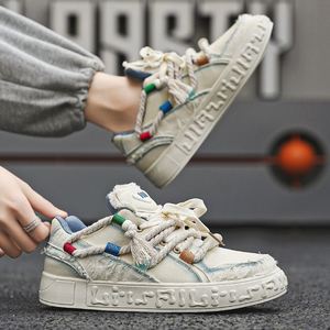 Chaussures pour hommes à semelle épaisse et robuste, design unique dreadlocks, mode 2026, décontractées, résistantes à l'usure, multicolores, vente en gros - Product Image 5