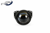 Phare de voiture à LED bi-lentille de 3 pouces, double faisceau, haute luminosité, double réflecteur, ajustement universel, amélioration automobile